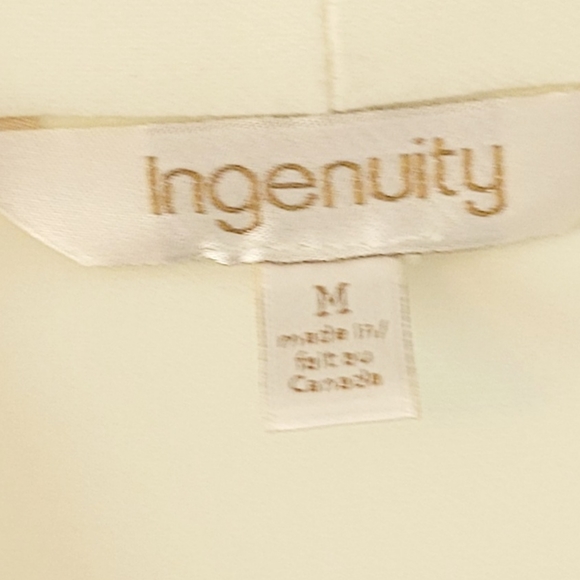 Flowy dress top ivory - Picture 3 of 3